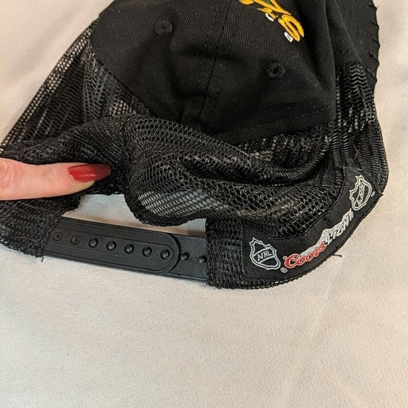 Dallas Stars Black Mesh Baseball Cap Hat NHL Coors Light Adjustable Hockey - Picture 5 of 6